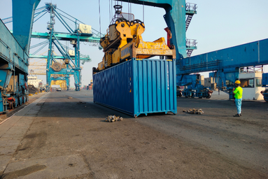 Logistics Container Image